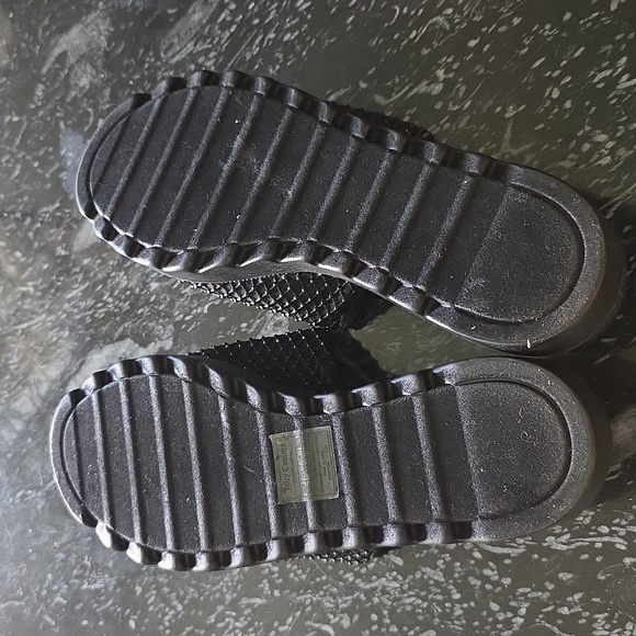 BRAND NEW JUICY COUTURE OPEN TOE RHINESTONE  PLATFORM  SANDALS R3 - Picture 12 of 16